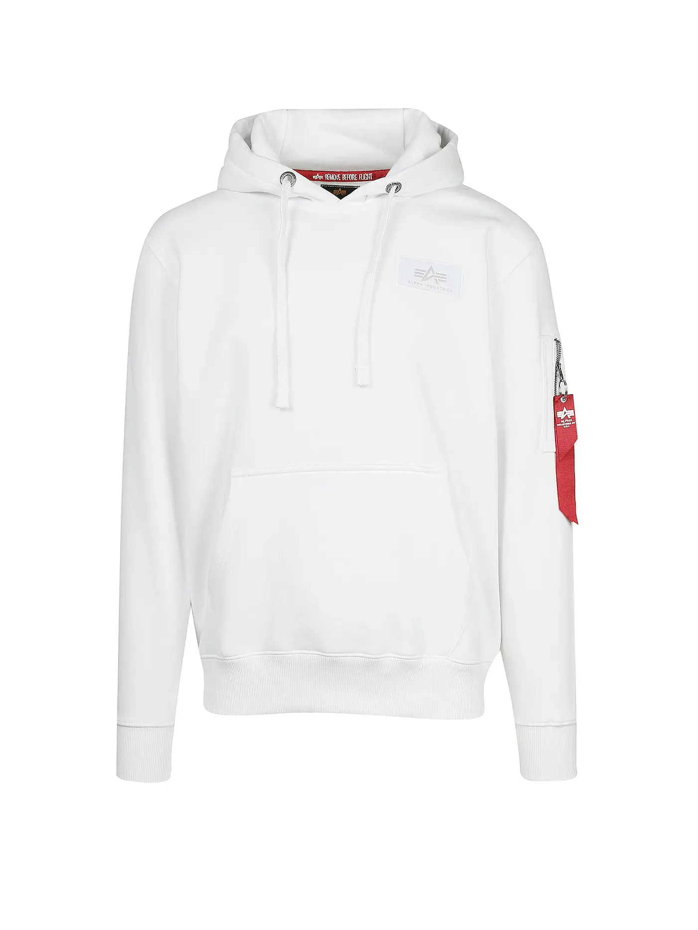 ALPHA INDUSTRIES | Kapuzensweater - Hoodie | weiss